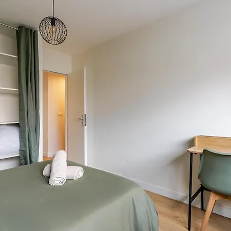 3-bedroom Garonne, Airport, Airbus, Purpan Hospital Апартаменты *