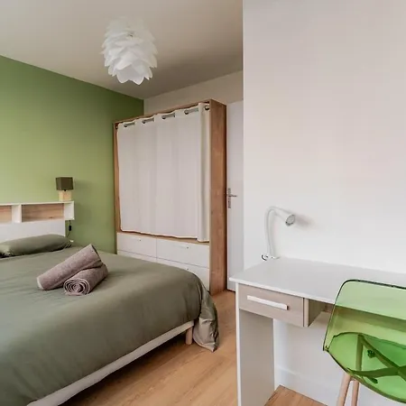 3-bedroom Garonne, Airport, Airbus, Purpan Hospital Апартаменты Тулуза